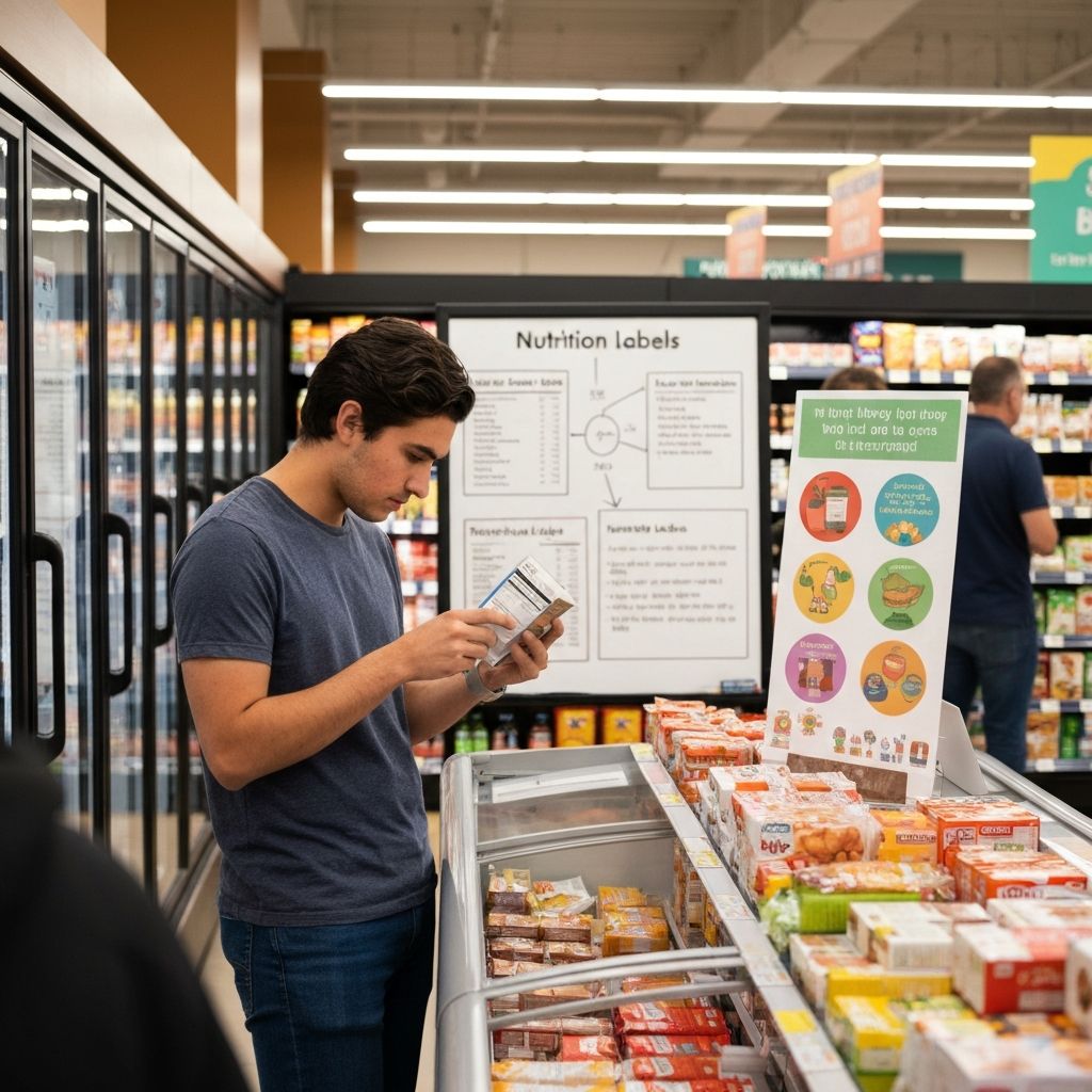 Understanding food labels and ingredients